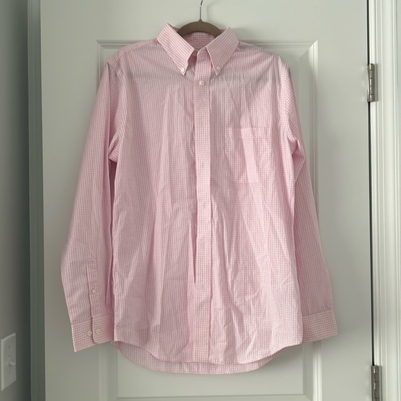 croft & barrow Other - Croft & Barrow Light Pink Checkered Dress Shirt